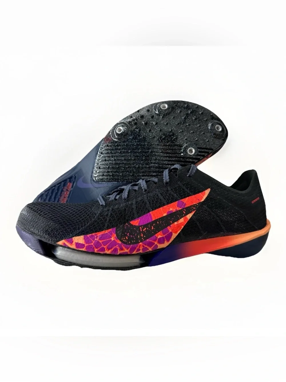 Nike Victory 2 Glam Track & Field Distance Spikes IM9130-001 men’s size 5 7.5 12
